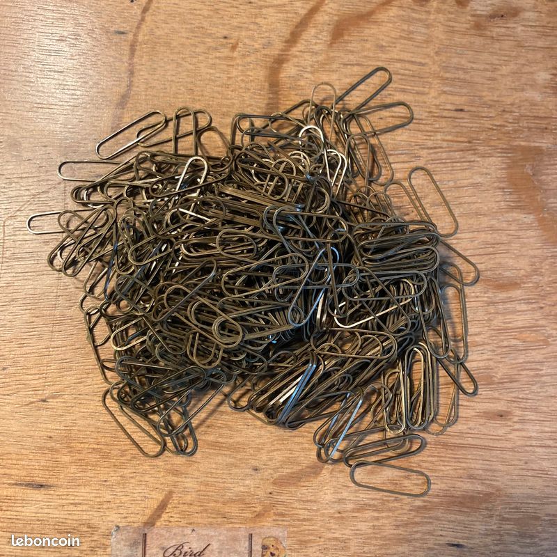 Lot breloques/connecteurs pour création de bijoux (image 1)