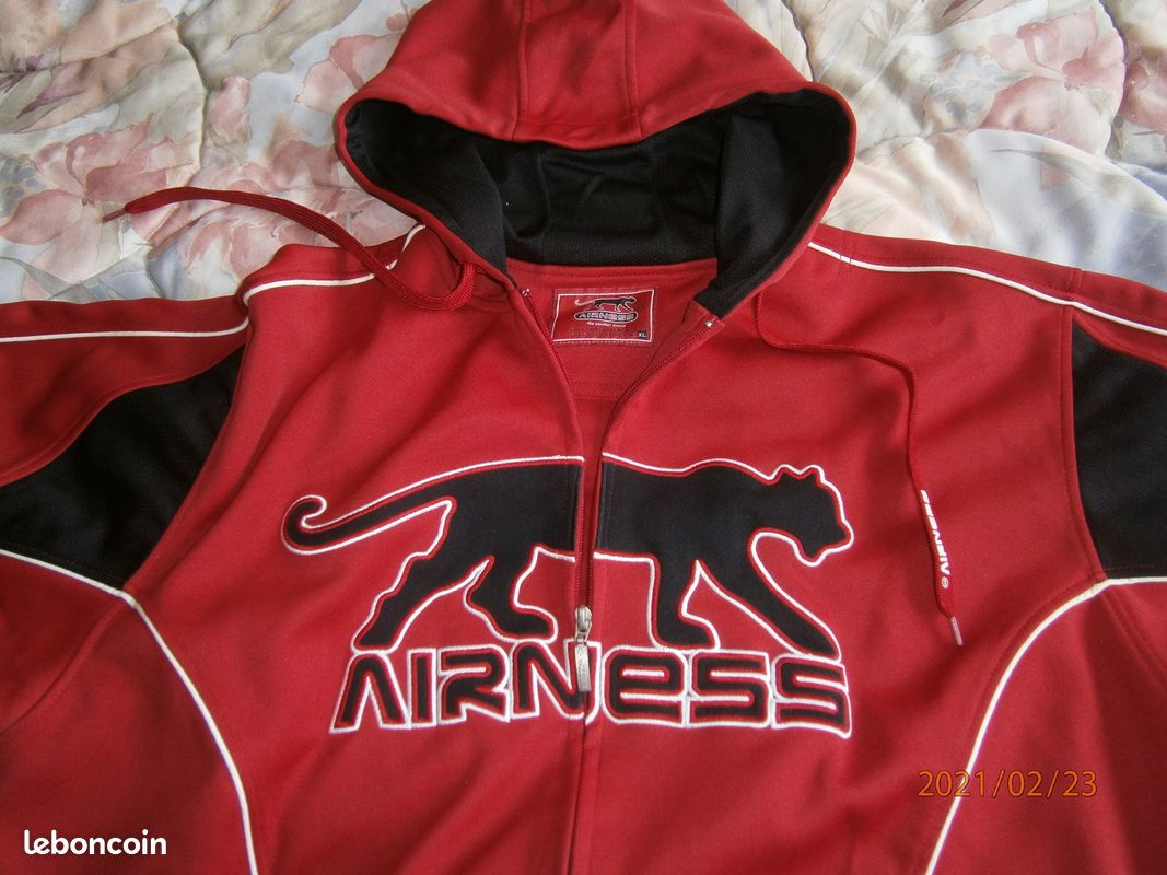 Veste AIRNESS Rouge et Noir T:XL NEUVE (image 2)