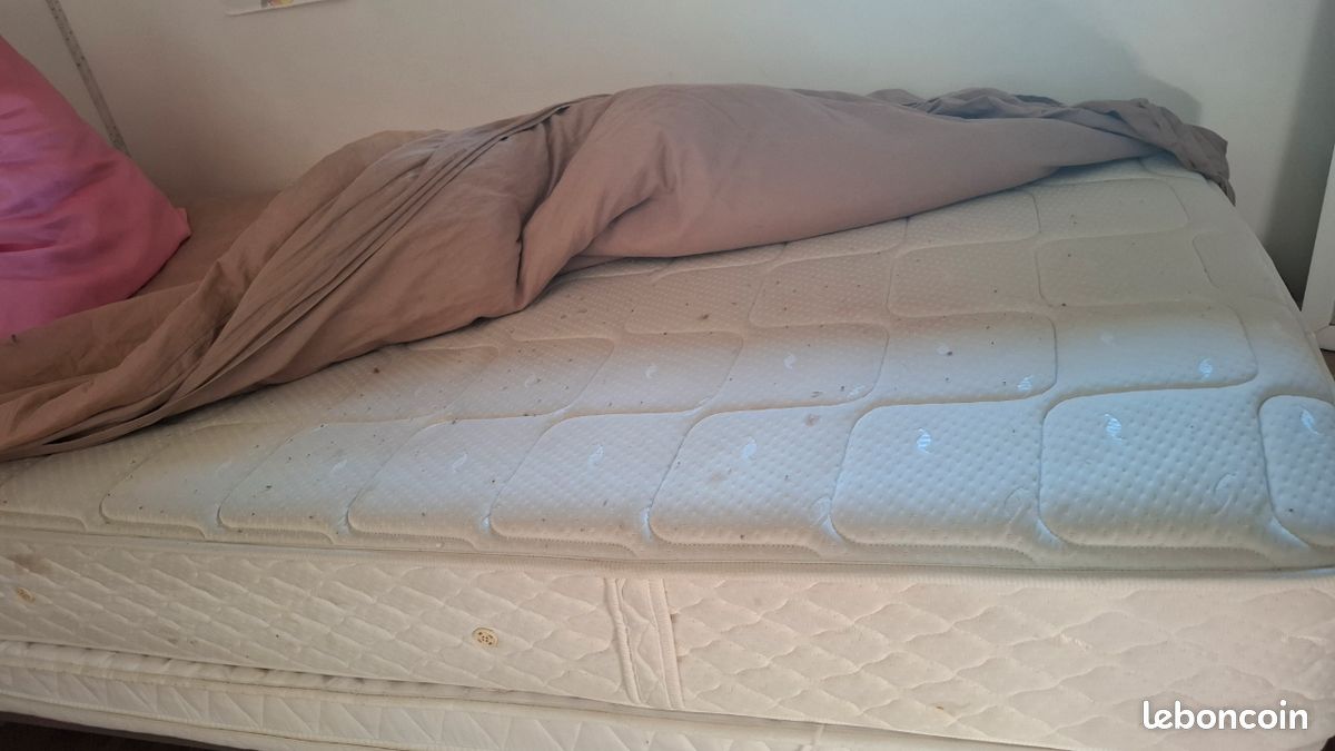 Sommier pliable avec matelas (image 2)