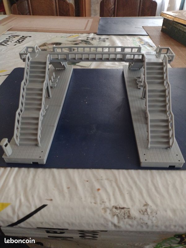 Jubepk Modèle de passerelle pour, Plateau pour passerelle surélevée,Kit de Construction de passerelle | Kit d'accessoires pour Faire des passerelles de Chemin de Fer Modèle pour