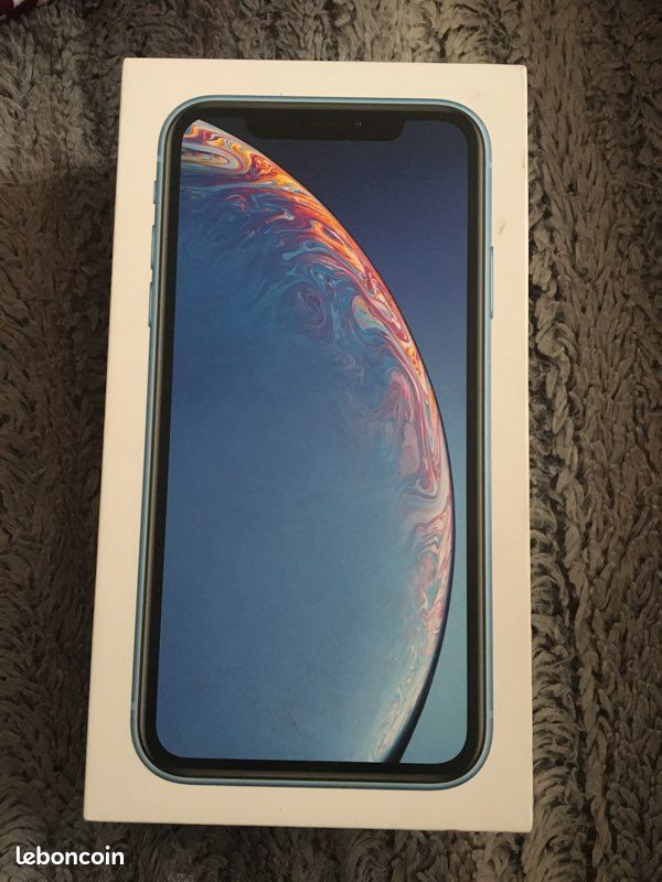 Boîte IPhone Xr bleu (image 1)