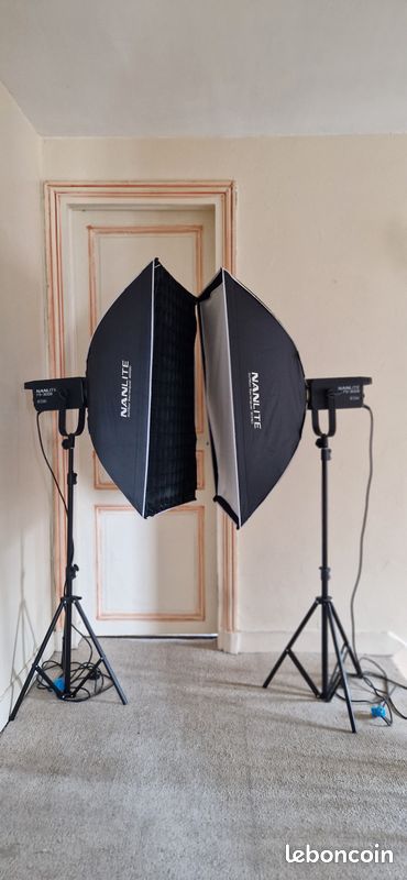 Projecteurs Nanlite FS-300b bi color projecteurs led light (image 6)