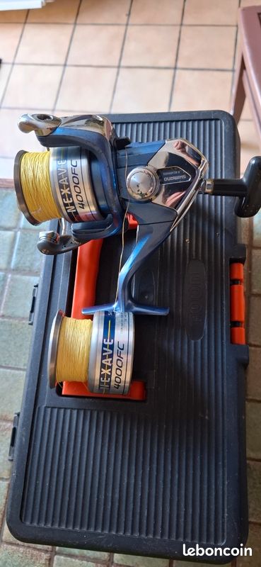 Ancien Moulinet De Pêche Blue Star 6100 – Vintage Et Fonctionnel