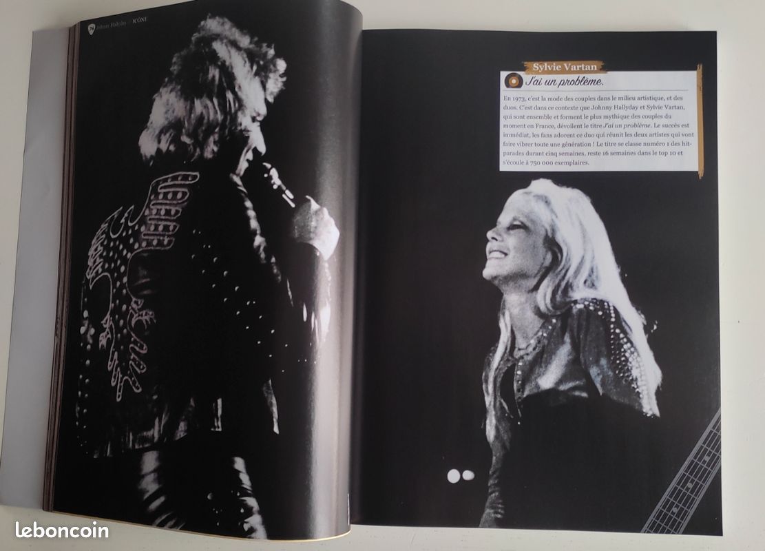 Livre collector Johnny Hallyday collection Icône (image 7)