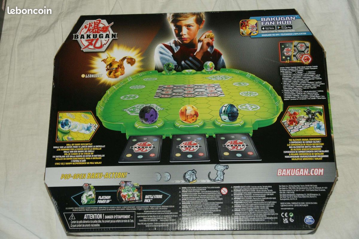 BAKUGAN evo battle arena leonidas NEUF Jeux Jouets