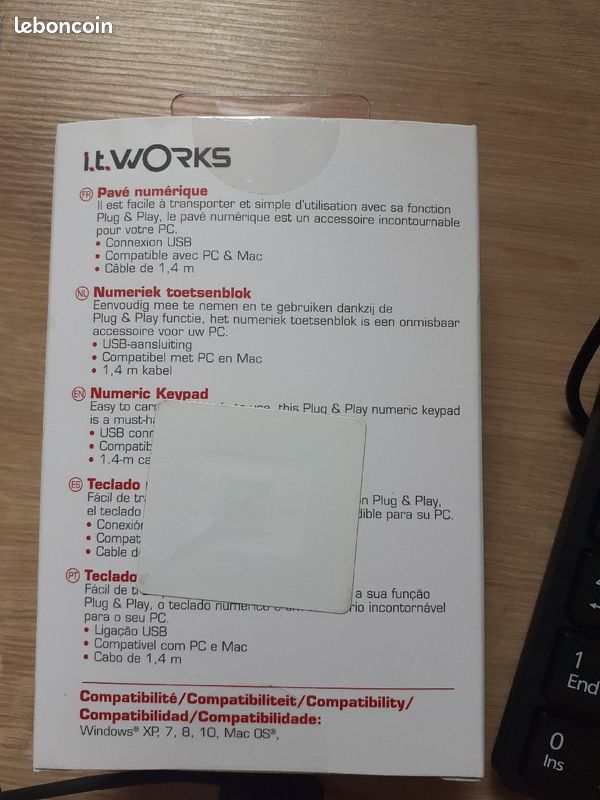 Pavé numérique pour ordinateur portable (image 3)