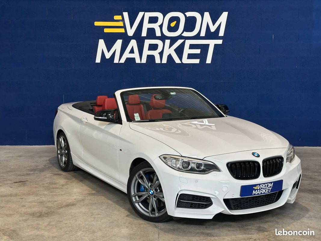 BMW Série 2 F23 M235i 3.0 326ch M BVA - CABRIOLET - 2015 - 105 875 km - CarPlay - ENTRETIEN COMPLET (image 2)