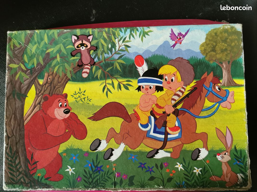 Lot de 5 puzzles différents de 60-15-24-26 pièces "vintage (image 7)