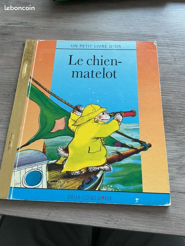 Le chien matelot un petit livre d’or Deux coqs d’or 1996 (image 1)