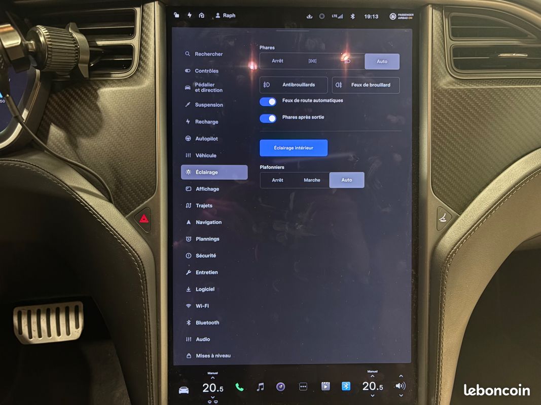 TESLA MODEL-S P100DL ELECTRIC 795CH 100KWH PERFORMANCE LUDICROUS 4WD DUAL-MOTOR BVa (image 21)