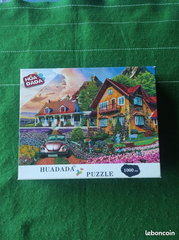 Loisir Créatif Et Détente HUADADA Puzzle 1000 Pièces Pour Adultes - Paysage Enchanté - 70x50 Cm - Jeu De Puzzle Classique - Idée Cadeau Anniversaire, Noël - Pour Toute La Famille
