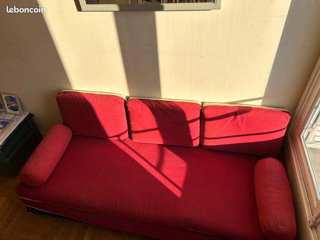 Canapé tatami futon et coussins (image 2)