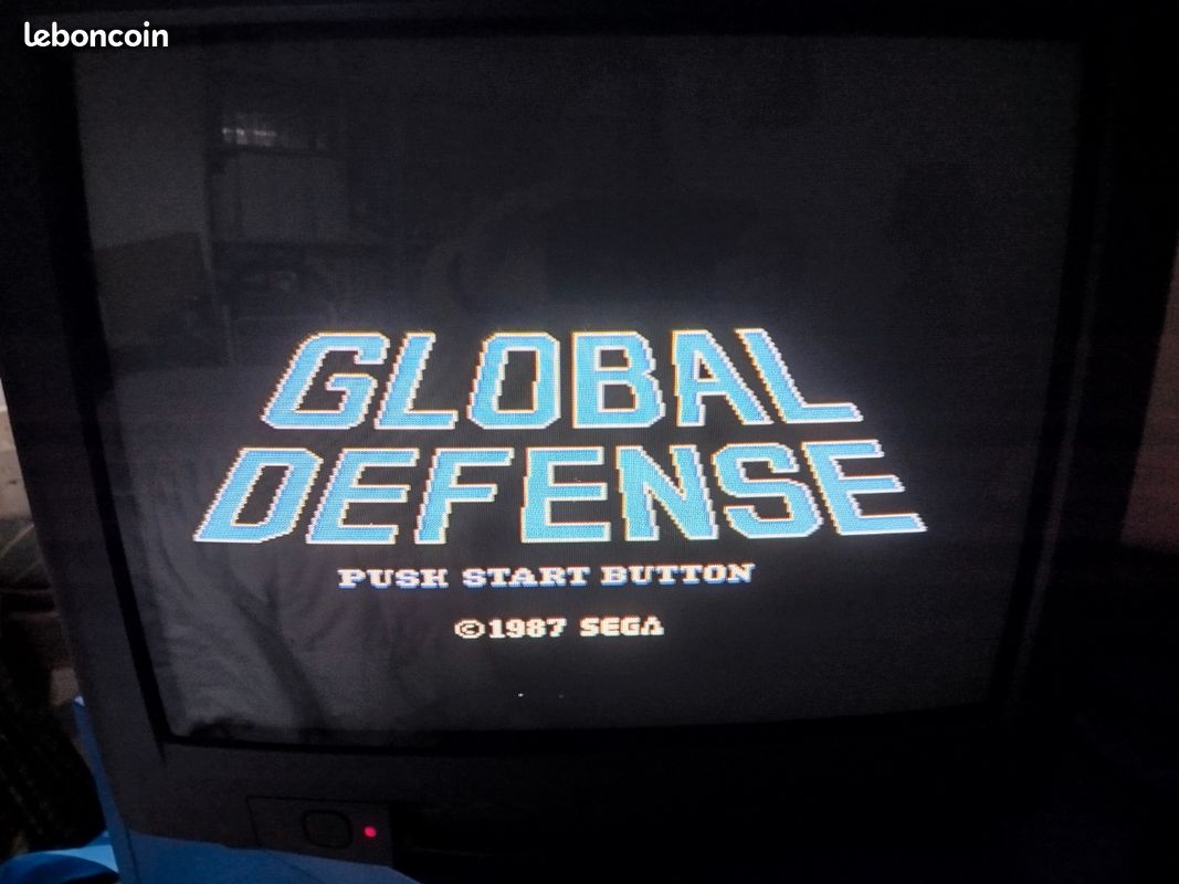 Jeu Sega Master System Global Defense (PAL) - Complet Avec Boîte - Bon état