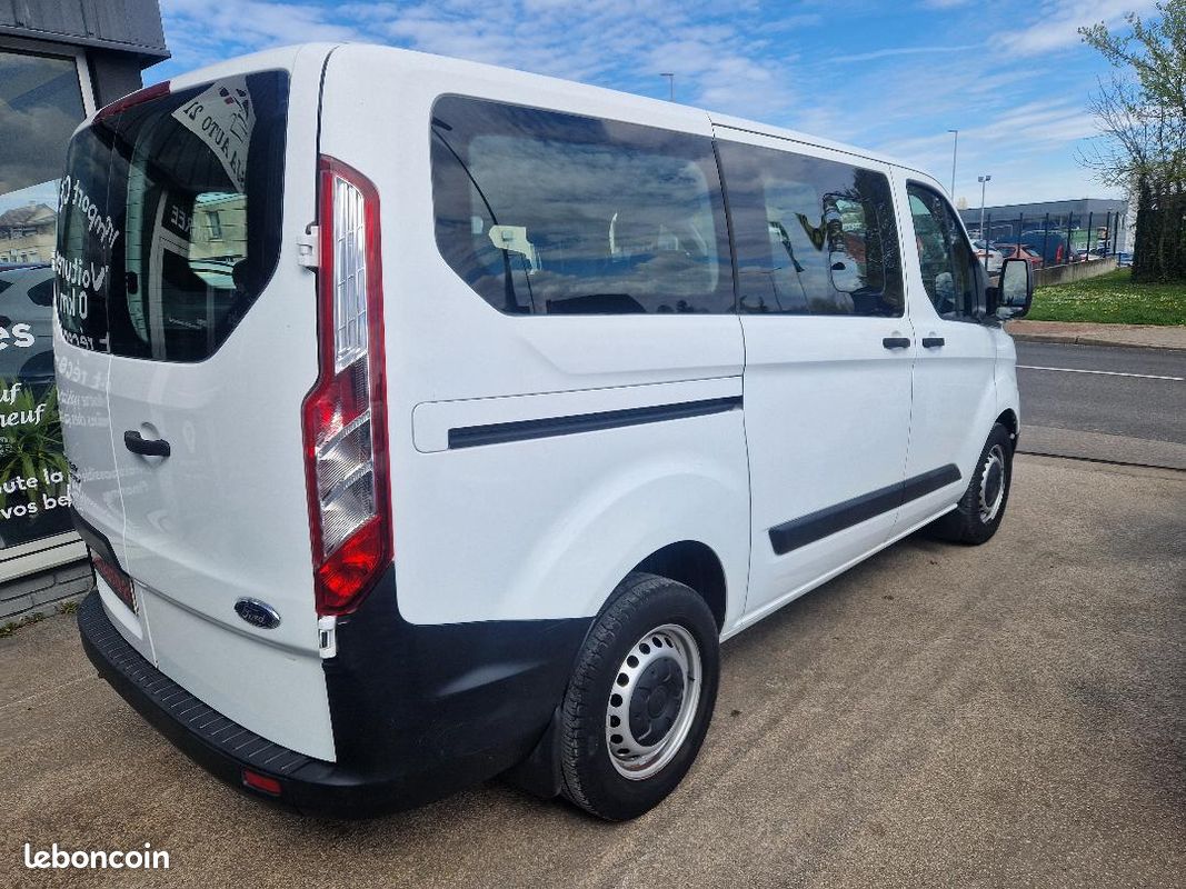 Ford Transit Custom 2.0 EcoBlue 105 Ambiente 9 places Garantie 12 mois (image 3)