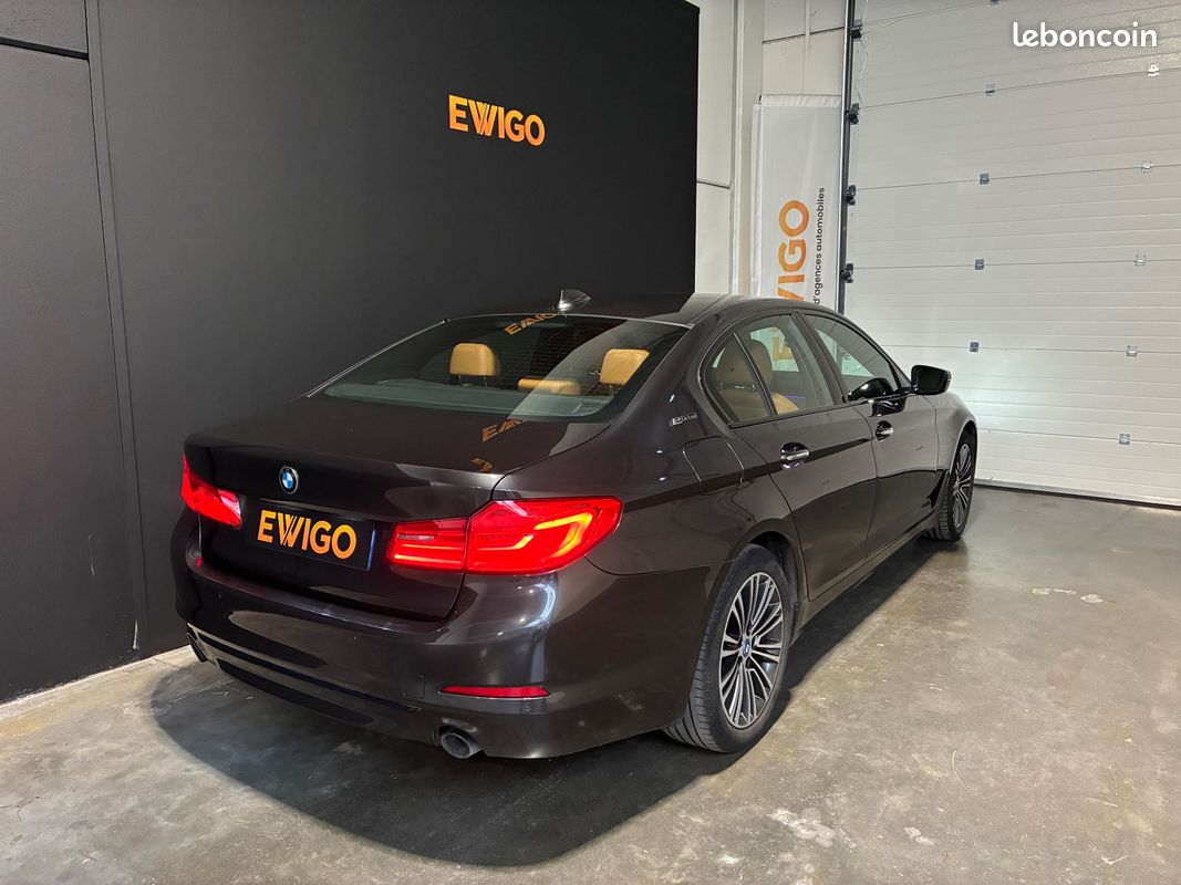 BMW SERIE 5 G30 2.0 530 E IPERFORMANCE 252H 185 PHEV HYBRID LUXURY - CARPLAY - SIEGES AV ELEC CHAUFFANTS - CUIr (image 2)