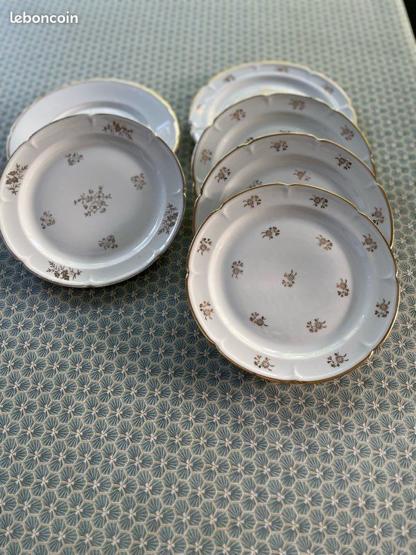 Petites assiettes porcelaine de Limoges (image 12)