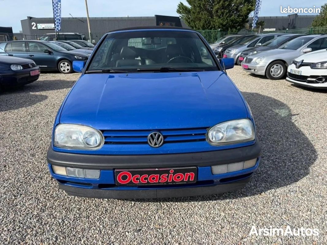 Volkswagen golf 3 cabriolet 1.6 edition karmann (image 1)