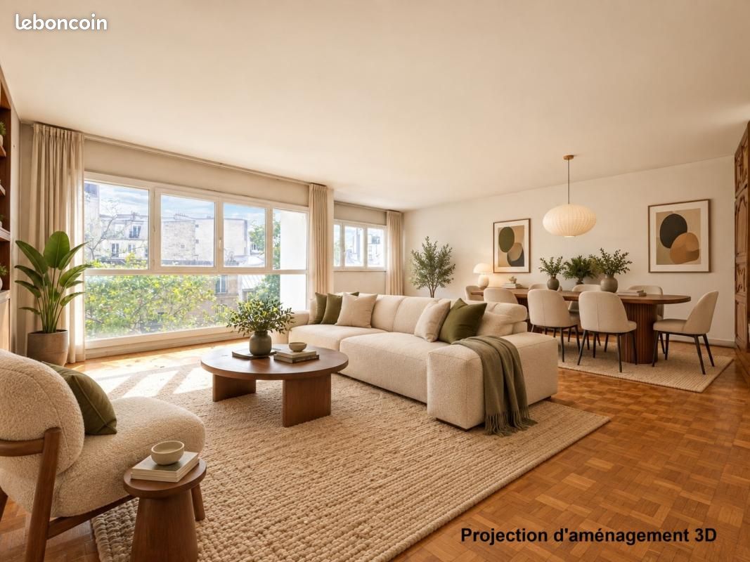 Appartement 4 pièces 95 m² · à Paris 17 · 95 m² · 990 000 €