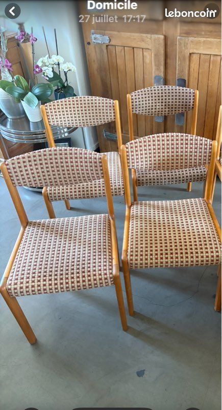 Bon quatre chaises Baumann (image 1)