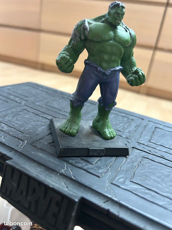 Figurine Hulk Marvel Eaglemoss – Statuette Résine 14 Cm 1/16 – Avengers – Neuf Sous Blister