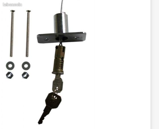 Kit de déverrouillage de motorisation porte de garage (image 2)