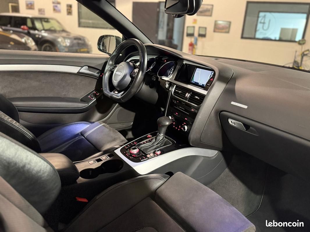 Audi A5 S-line Cabriolet Quattro 3.0 TDI S-Tronic 245 ch Régulateur de vitesse, Sièges Alcantara,... (image 13)