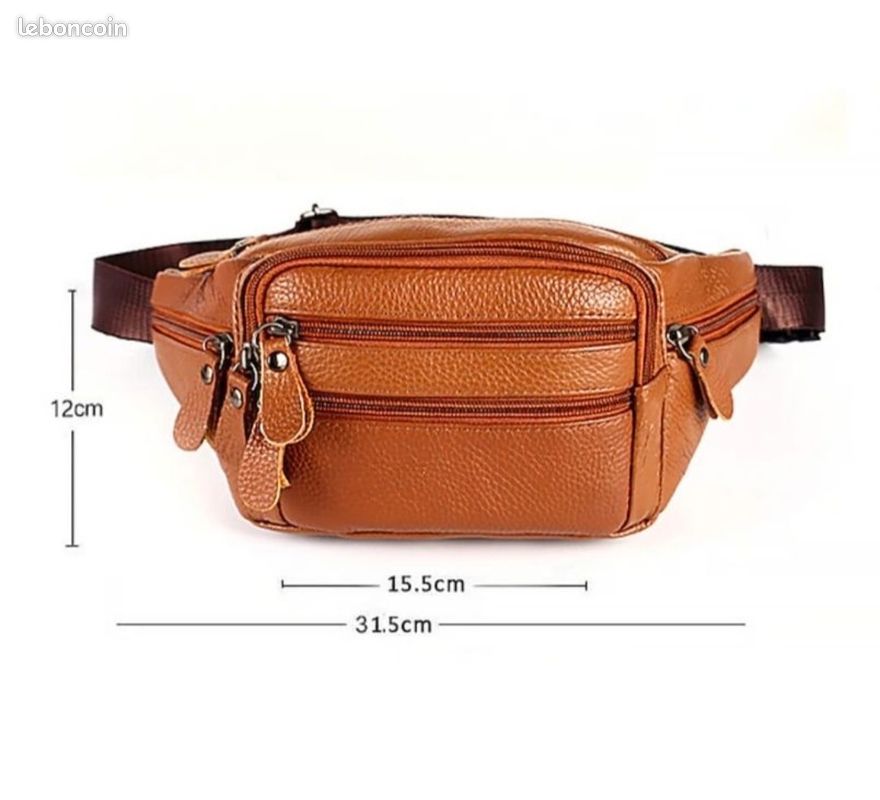 Sac Banane cuir animal (image 6)