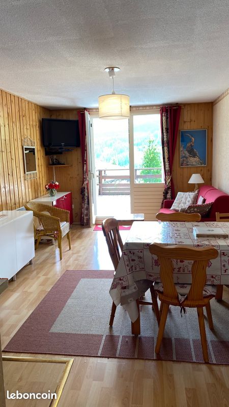 Appartement avec belle terrasse vue montagne la Foux d'Allos 4/5 personnes (image 2)