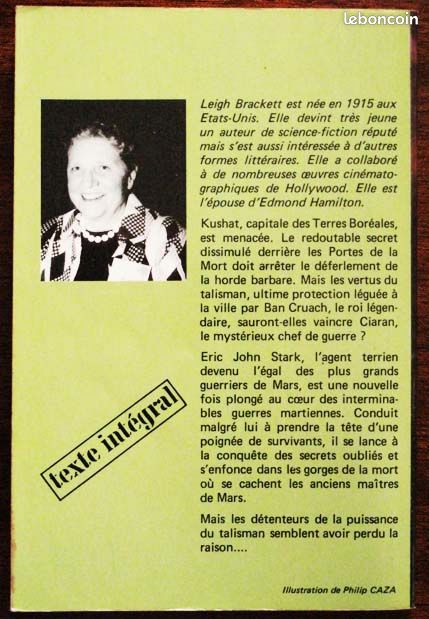 LE PEUPLE DU TALISMAN Leigh Brackett J'ai Lu SF (image 2)