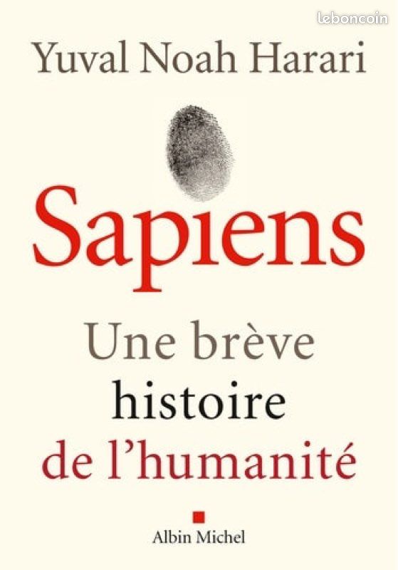 Livre Sapiens Yuval Noah Harari (image 1)