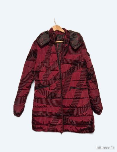 Veste Desigual Capuche Doudoune Desigual Femme Pas Cher Mango