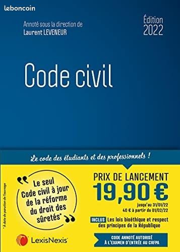 Code civil 2022 (image 1)