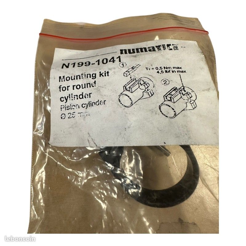 Numatics n199-1041 kit de fixation (image 3)