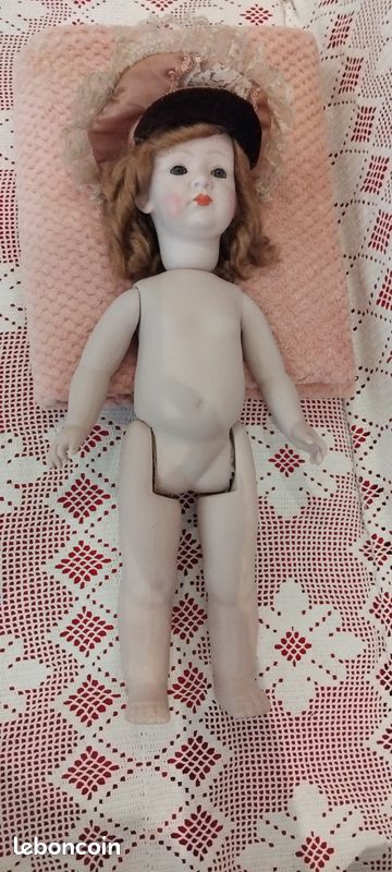 GRANDE POUPÉE ANCIENNE Jumeau 318 60 cm en composition1950 EUR 55,00 - FR