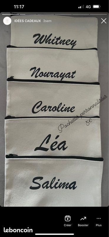 Pochette personnalisée (image 1)