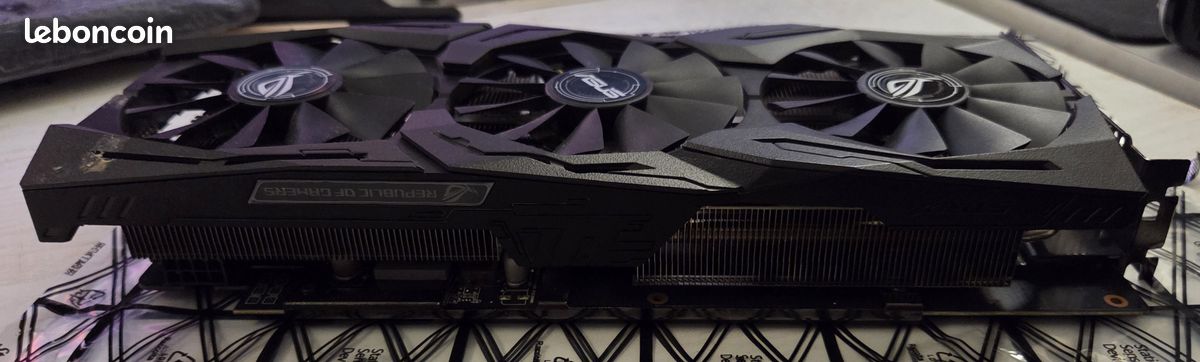 Carte graphique Asus Radeon RX 580 (Q2 2017) - 8 Go VRAM (GDDR5), PCIe 3.0, TDP 185W (image 9)
