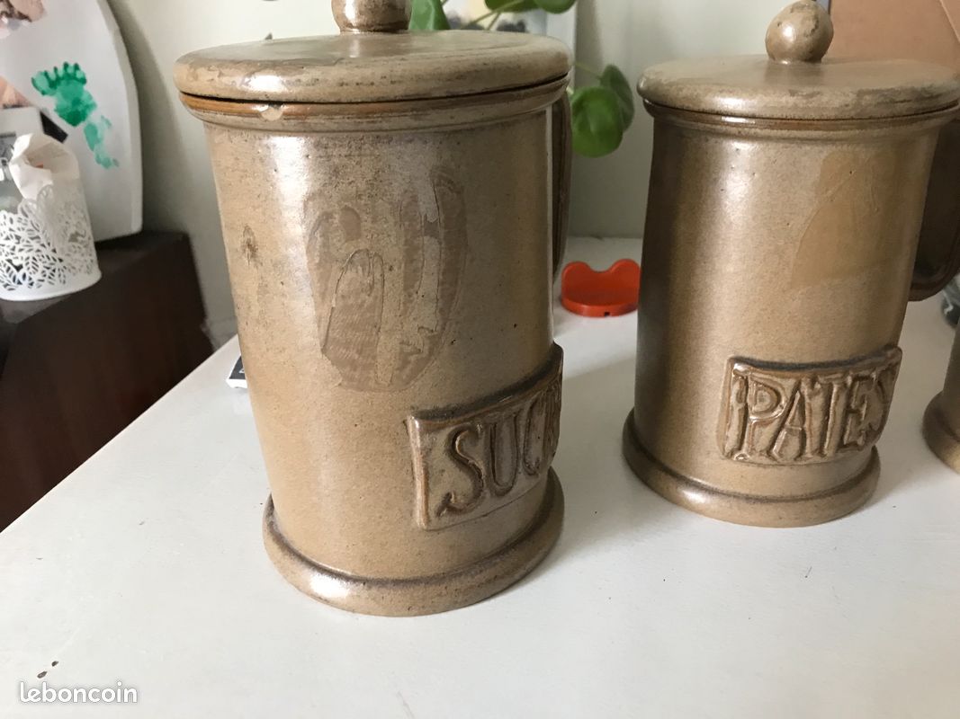 Pot en grès vintage (image 2)
