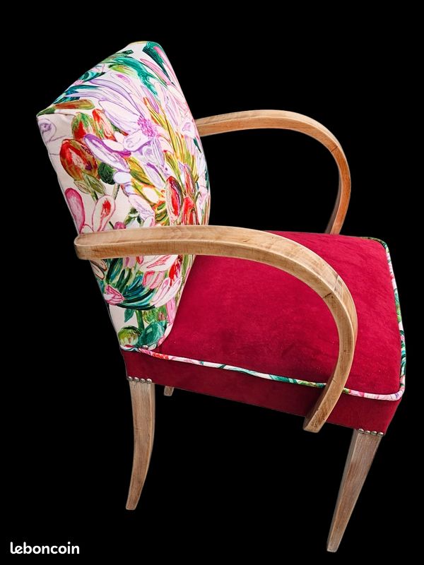 Fauteuil bridge années 40/50 (image 1)
