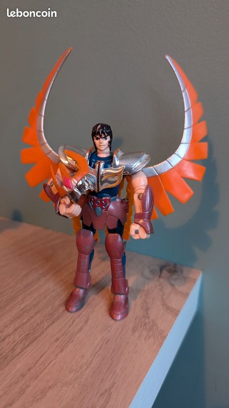 Figurine Saint Seiya – Chevalier Phénix Ikki V1 – Bandai – Vintage 1987 – FR – Quasi Neuf
