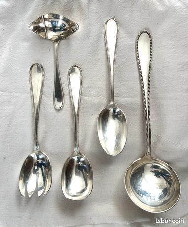 Ménagère Métal argenté 116 pièces Frionnet François dans coffret complète - Arts de la table