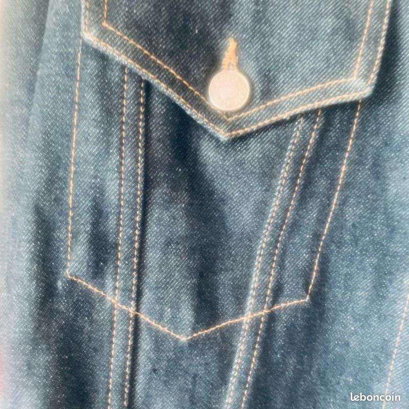 Blouson jean GUCCI ORIGINAL (image 4)