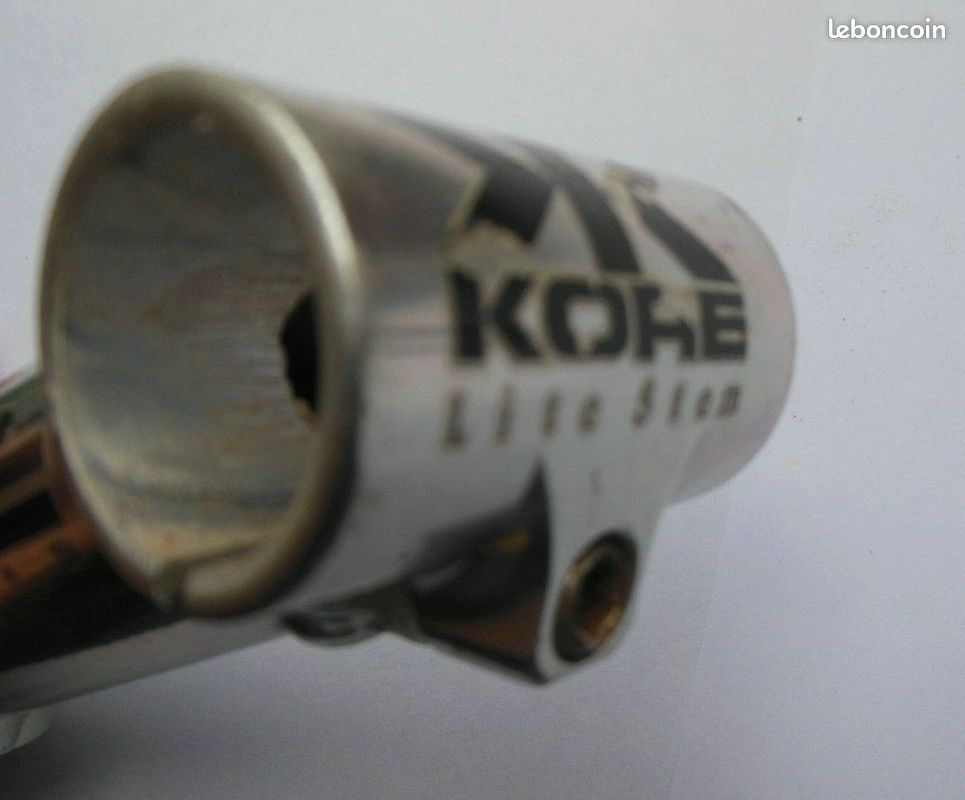 Tige De Direction VTT Kore LiteStem3 - Rouge - 135 Mm - 1 1/8" Sans Filetage - Neuf En Boîte