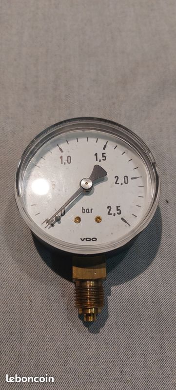 Un manot 0 a 2,5 bar, 1/4" neuf (image 3)