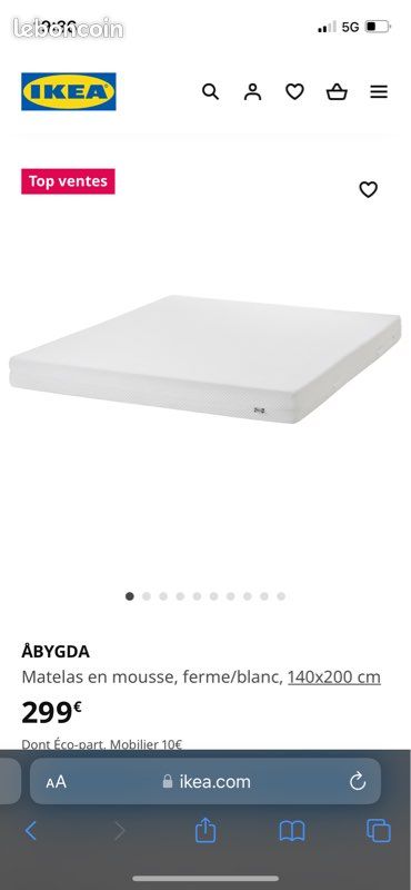 Matelas IKEA (image 1)