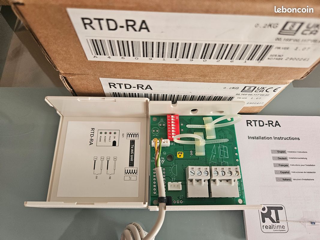 Interface de surveillance Daikin RTD-RA neuf (image 9)
