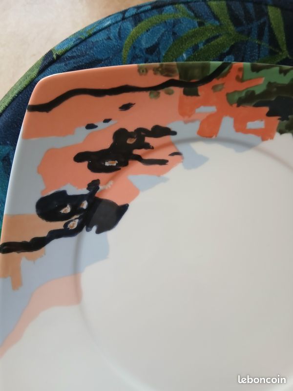 Trois assiettes Limoge JL Coquet (image 6)