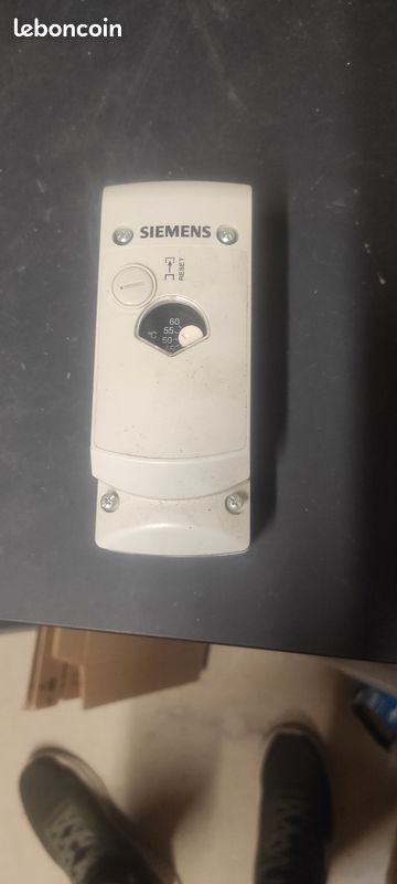Thermostat de sécurité réglage intérieur réarmement intérieur spécial plancher chauffant RAK-TB.1400S-M / réf. S55700-P108 (image 1)