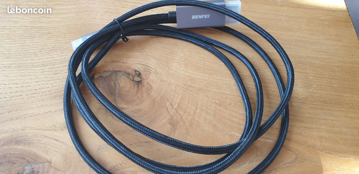 Cable displyport, Benfey, 4k 140hz (image 2)