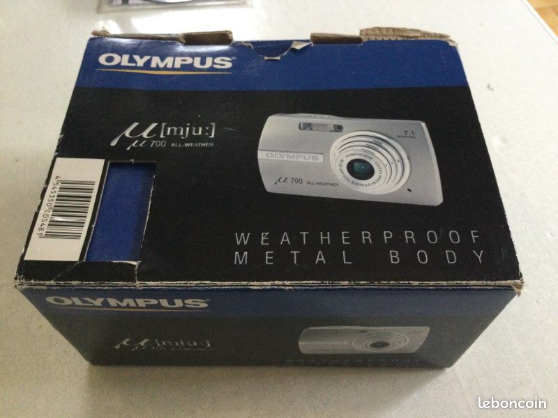 Appareil Photo Numérique Olympus Mju 700 Compact – Dans Sa Boîte, Ouvert Jamais Utilisé, Comme Neuf