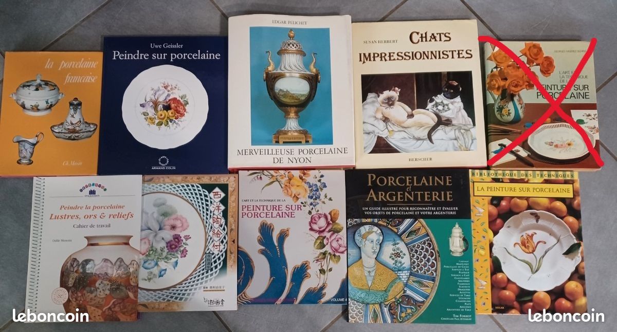 Livres de peinture pour porcelaine (image 5)